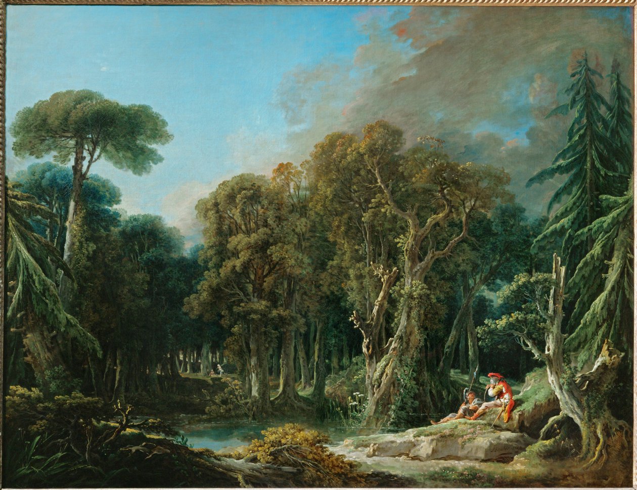 La foret - el bosque ... de François Boucher