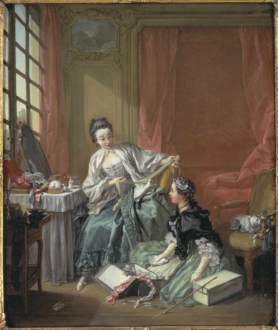 La modista de François Boucher