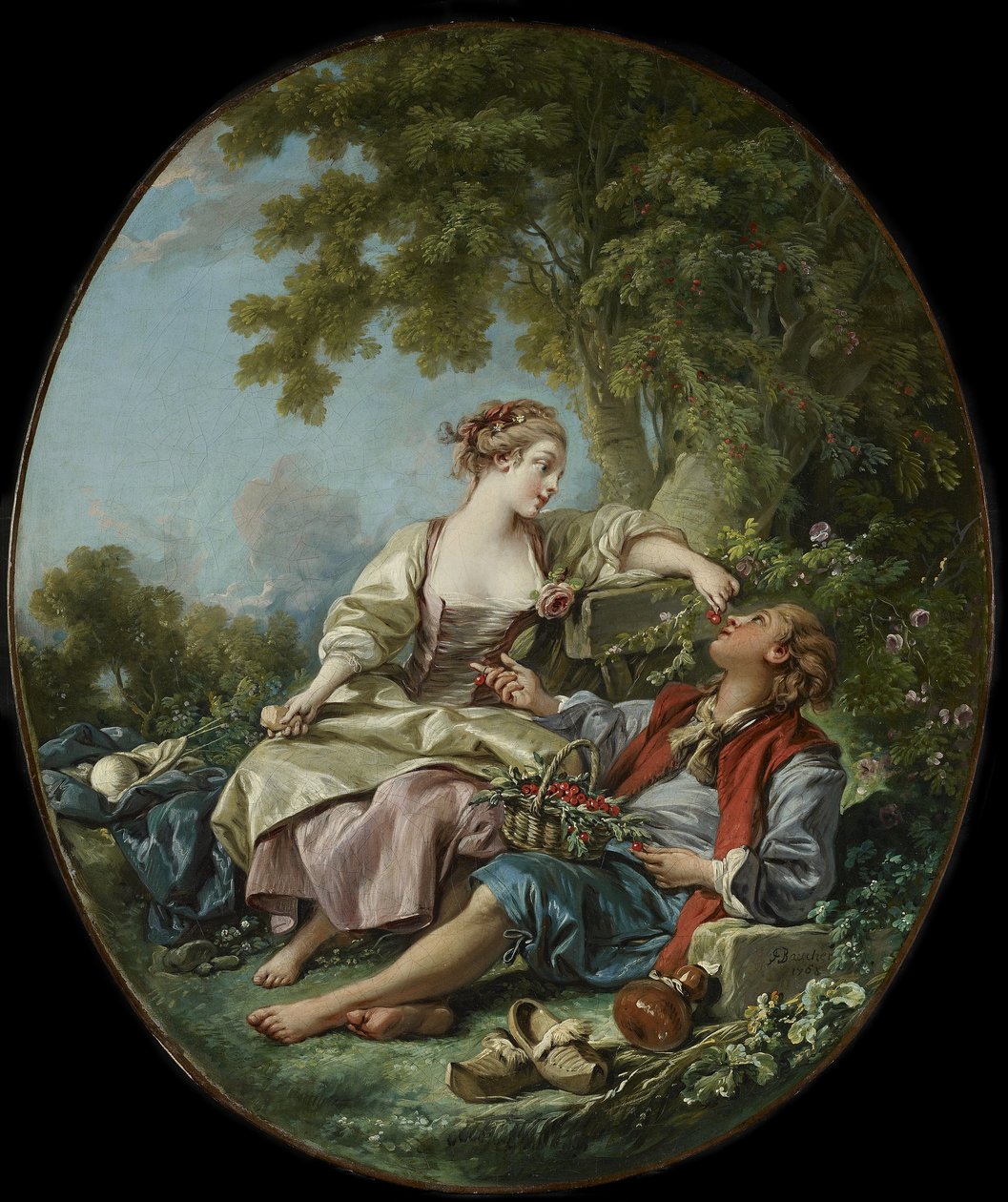 Les Sabots [Los Zuecos] de François Boucher