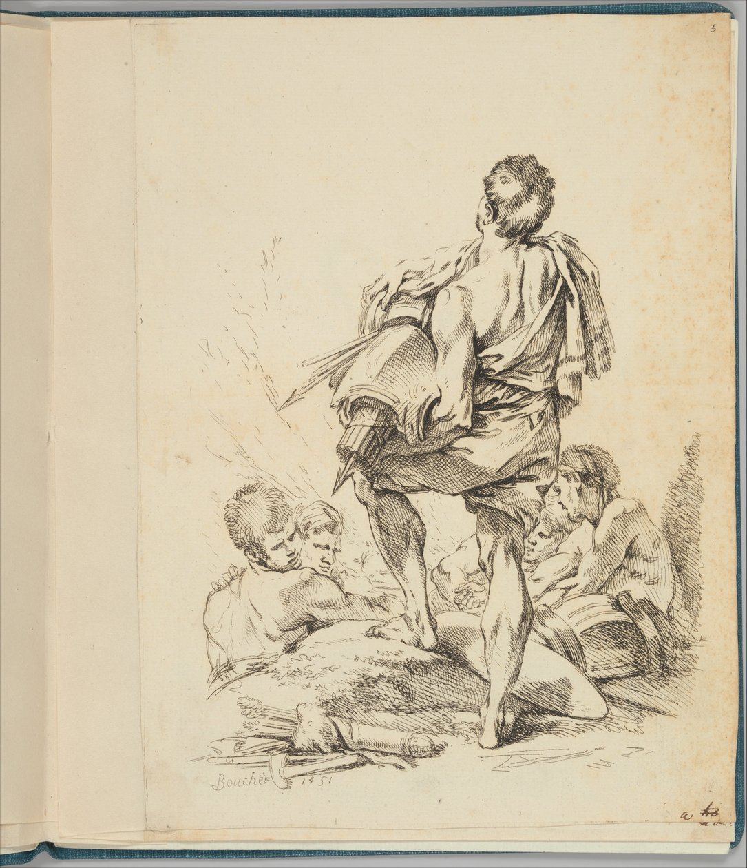 Nuevo libro de figuras diversas de François Boucher
