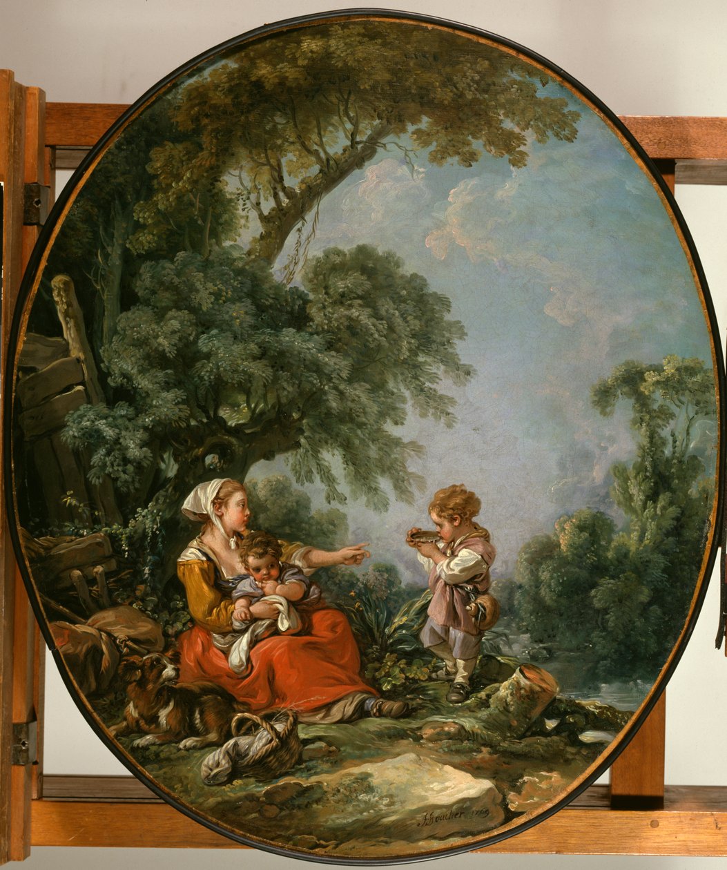 Comida pastoril de François Boucher