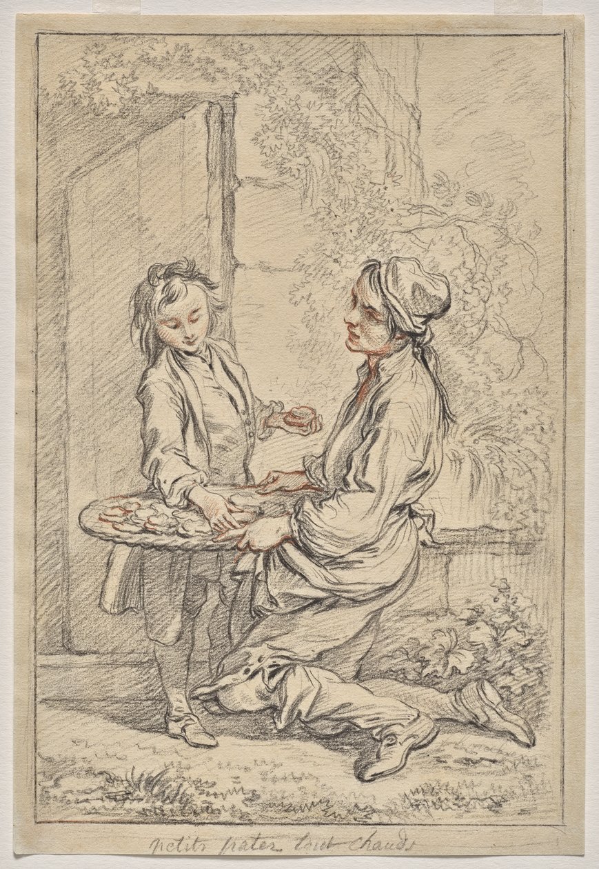 Pasteles, talmouses, todo recién hecho de François Boucher
