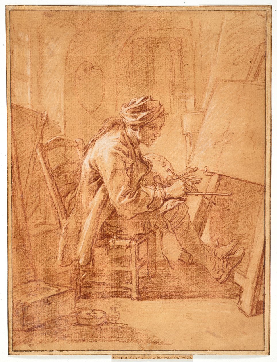 El artista en su estudio de François Boucher