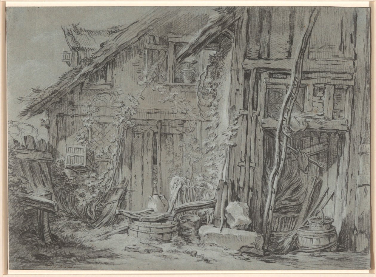 La casa de campo en ruinas de François Boucher