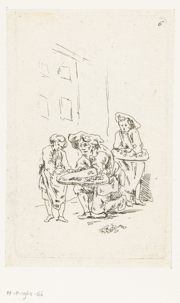 Dos vendedores ambulantes de François Boucher
