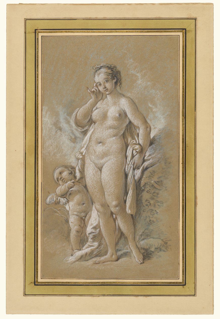 Venus y Cupido de François Boucher