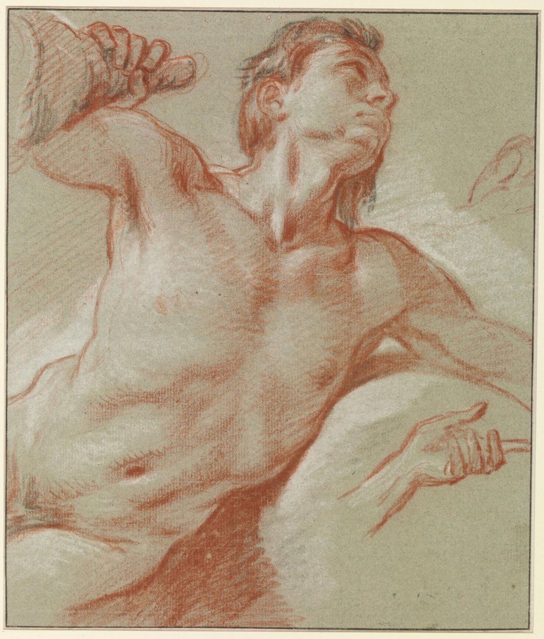 Estudio preliminar sobre un Triton de François Boucher
