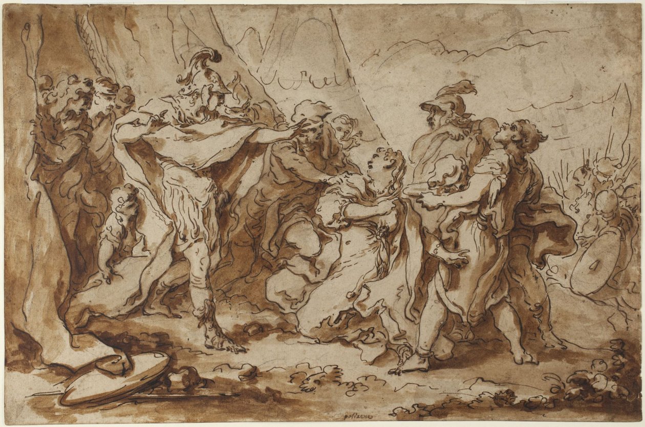 Las mujeres y los soldados de François Boucher