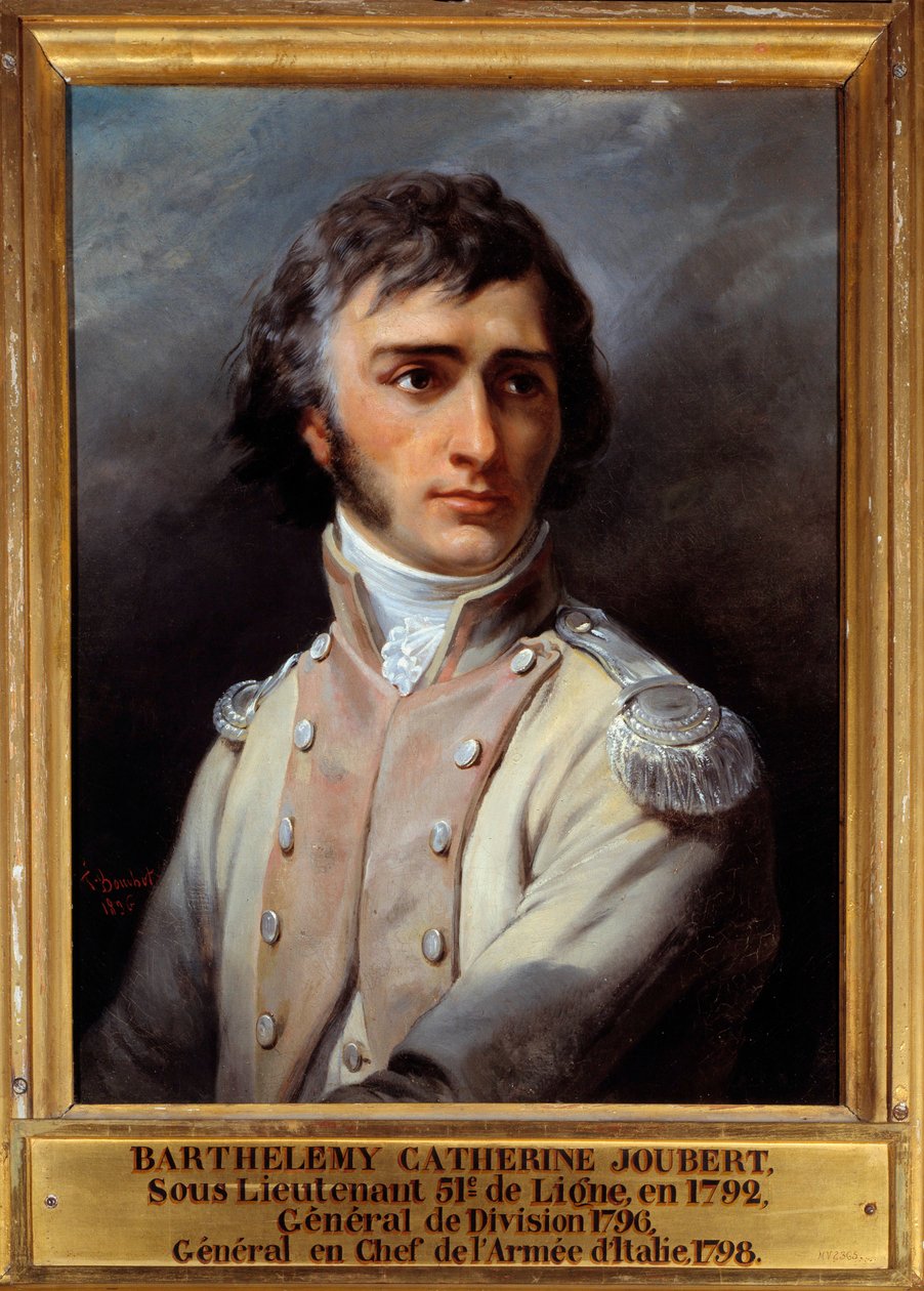 Retrato de Barthelemy Joubert (1769-1799) en uniforme de segundo teniente de Francois Bouchot