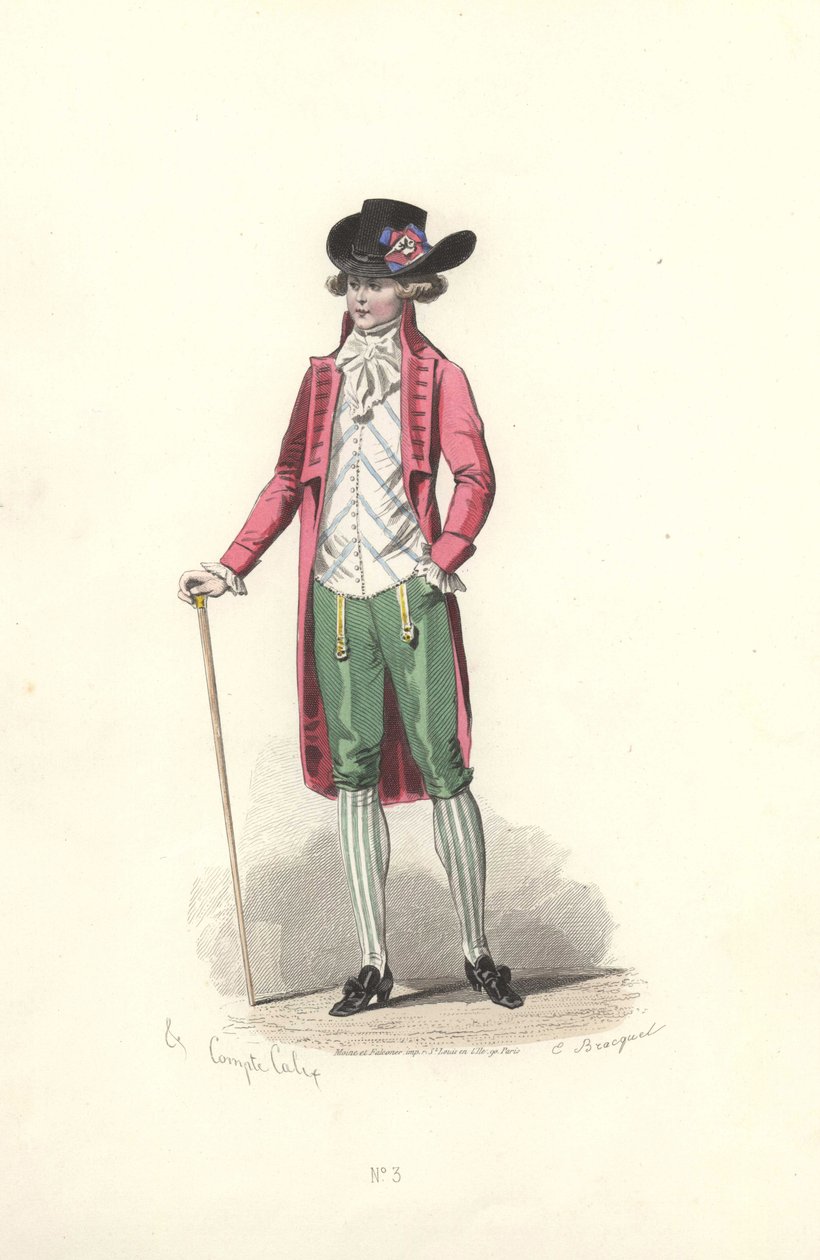 Dandy, era de María Antonieta de Francois Claudius Compte Calix