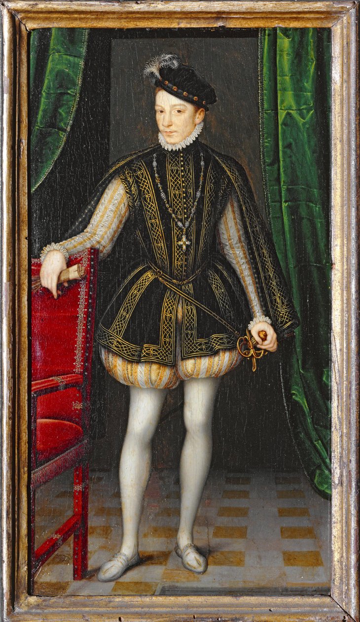 Carlos IX, rey de Francia - Carlos IX, rey de Francia ... de François Clouet