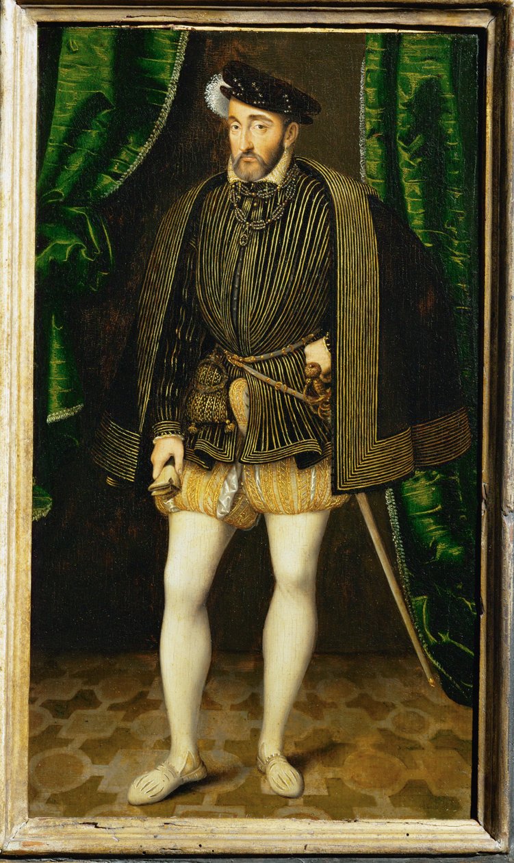 Enrique II, rey de Francia ... de François Clouet