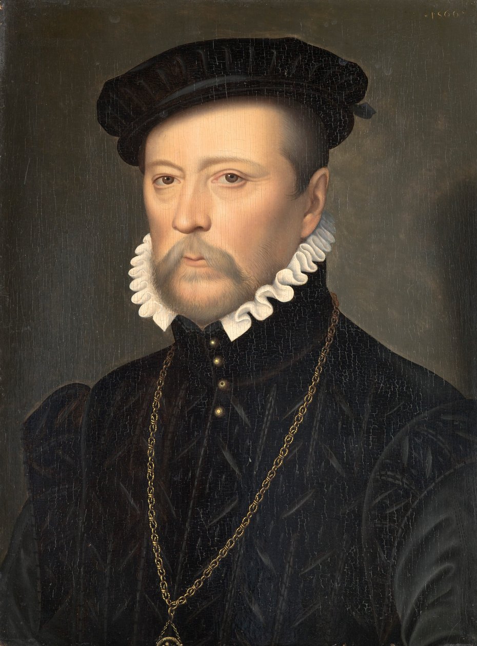 Retrato de François de Scépeaux de François Clouet