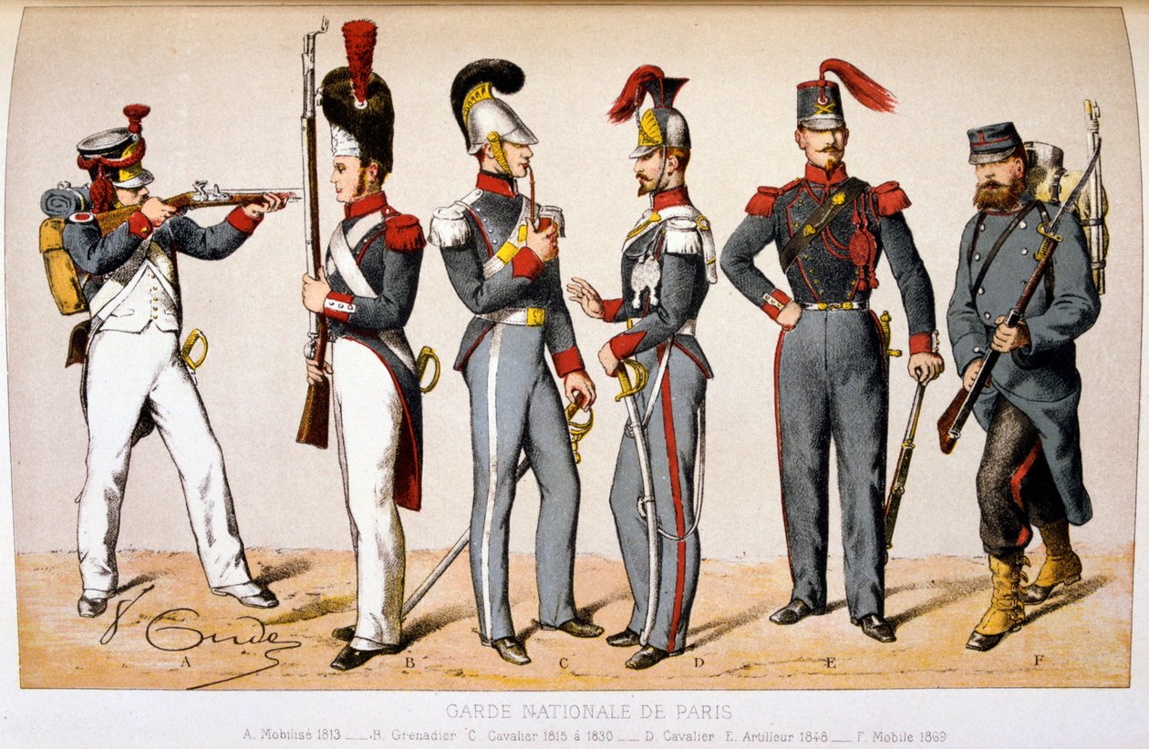 Garde Nationale de Paris de Francois Cudet