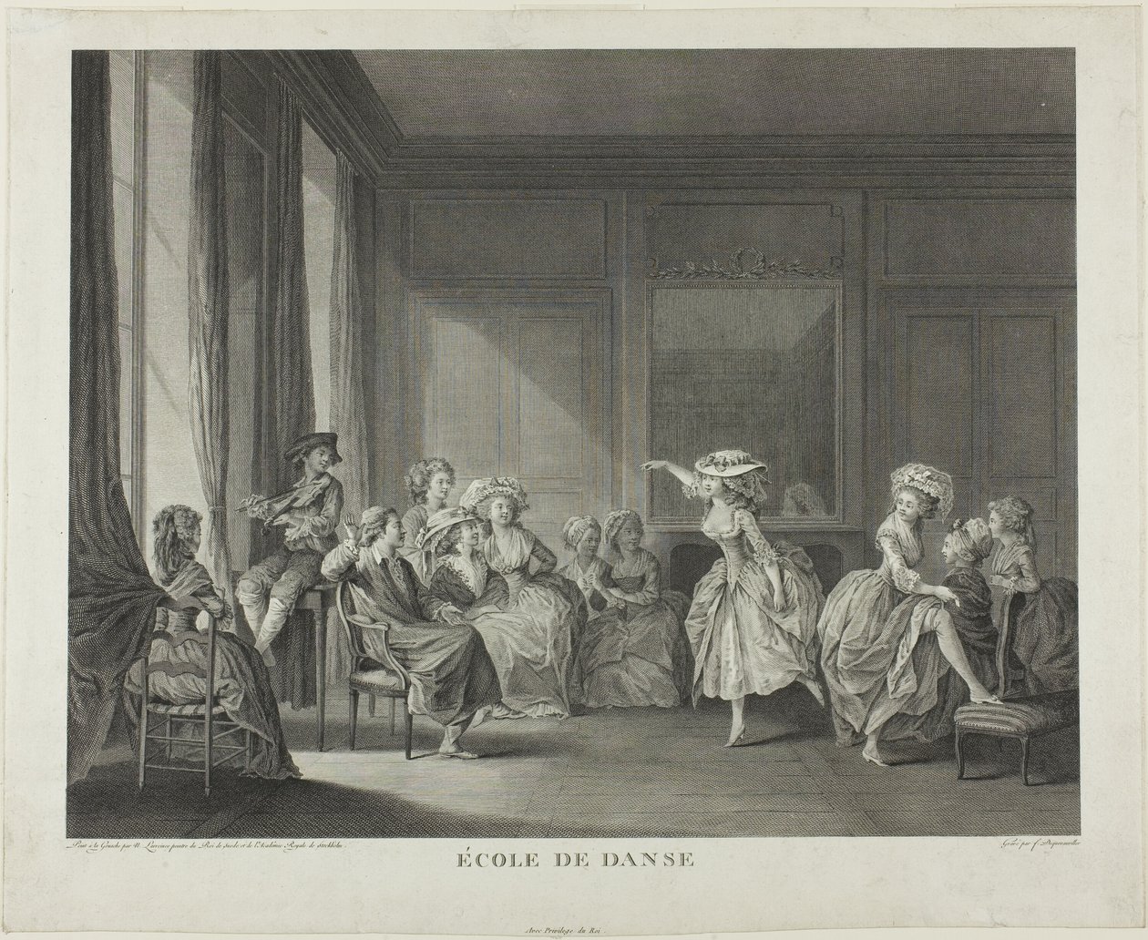 Escuela de Baile de Francois Dequevauviller
