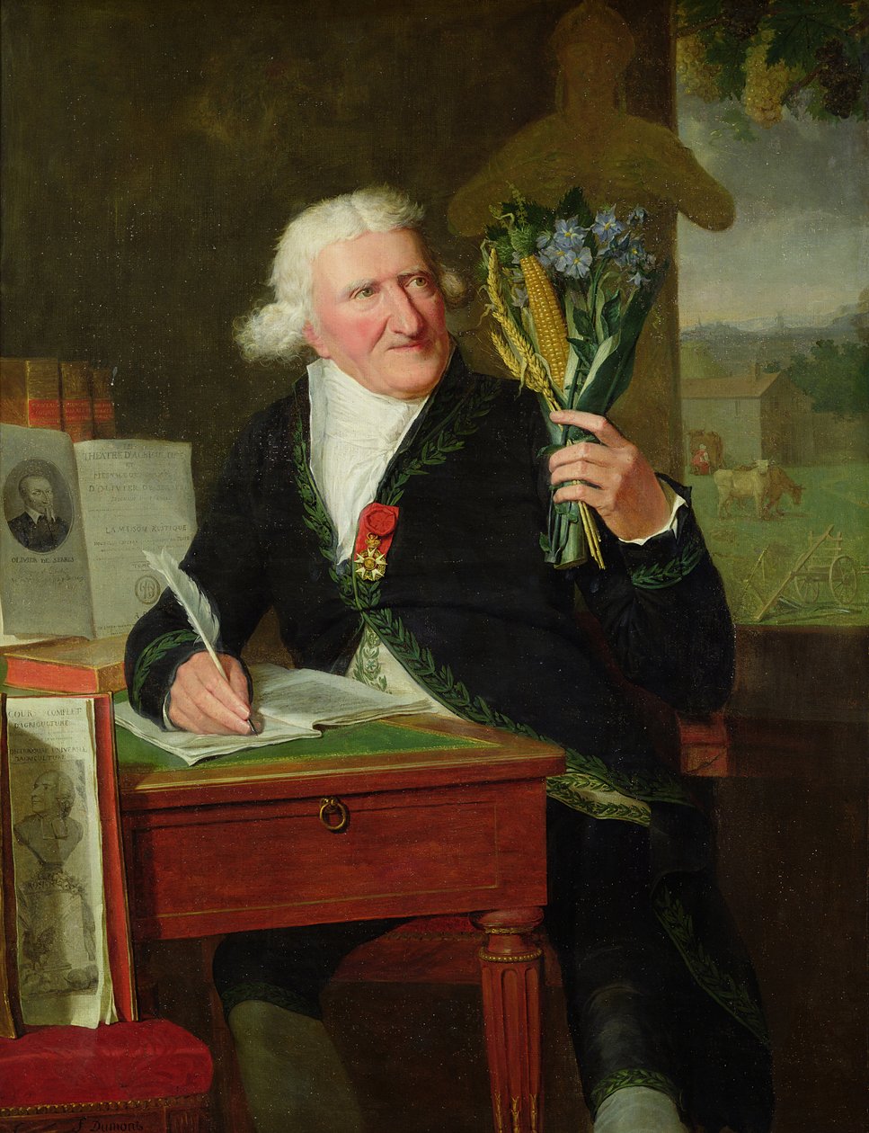 Retrato de Antoine Parmentier (1737-1813) 1812 de Francois Dumont