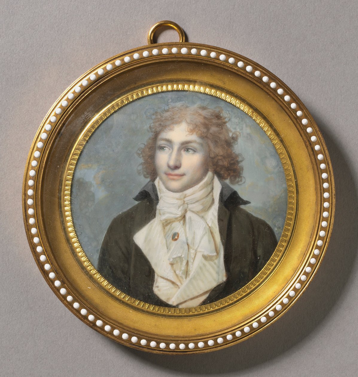 Retrato de un hombre, 1794-1795 de Francois Dumont