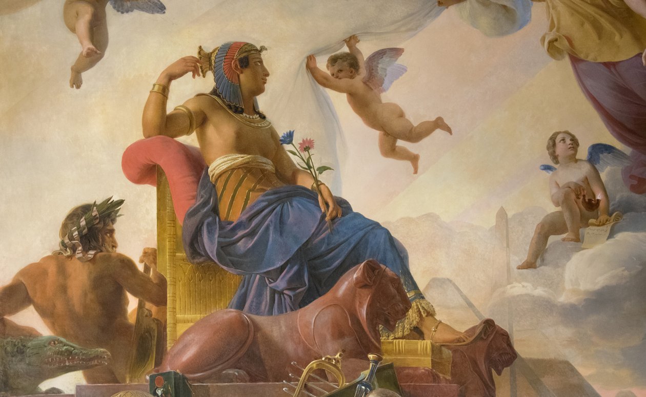 El Estudio y Genia Dedican el Antiguo Egipto a Grecia de Francois Edouard Picot