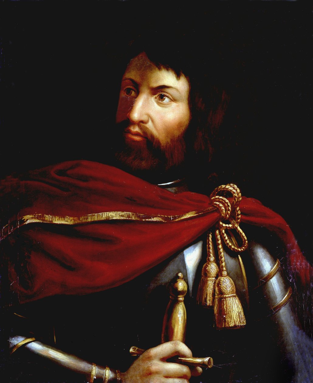 Simón IV, Conde de Montfort y Leicester de Francois Louis Dejuinne