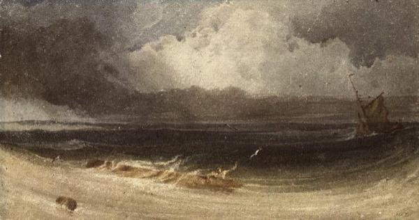 El marinero náufrago de Francois Louis Thomas Francia