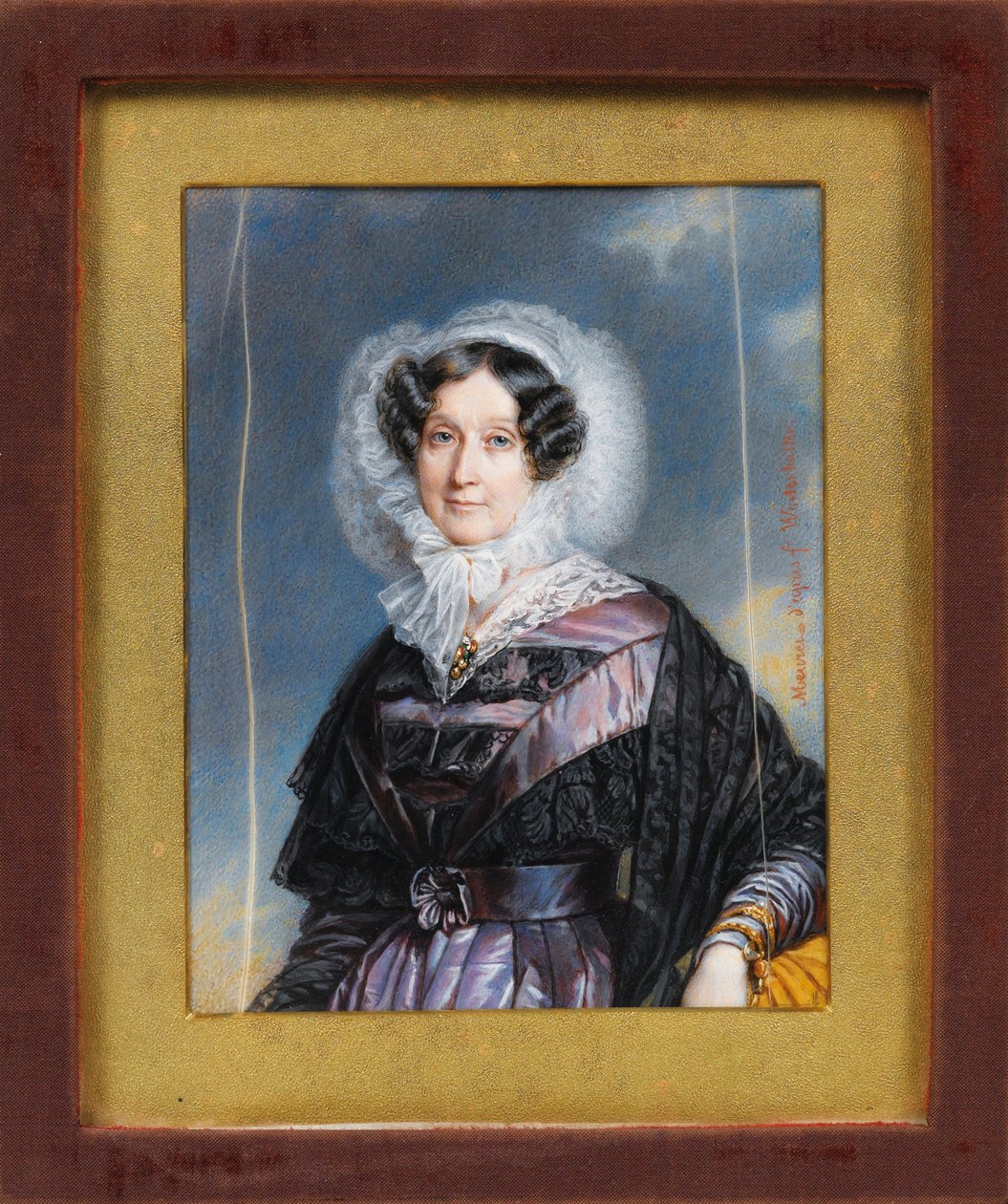 Retrato de Adelaida de Orleans (1777-1847) de Francois Meuret