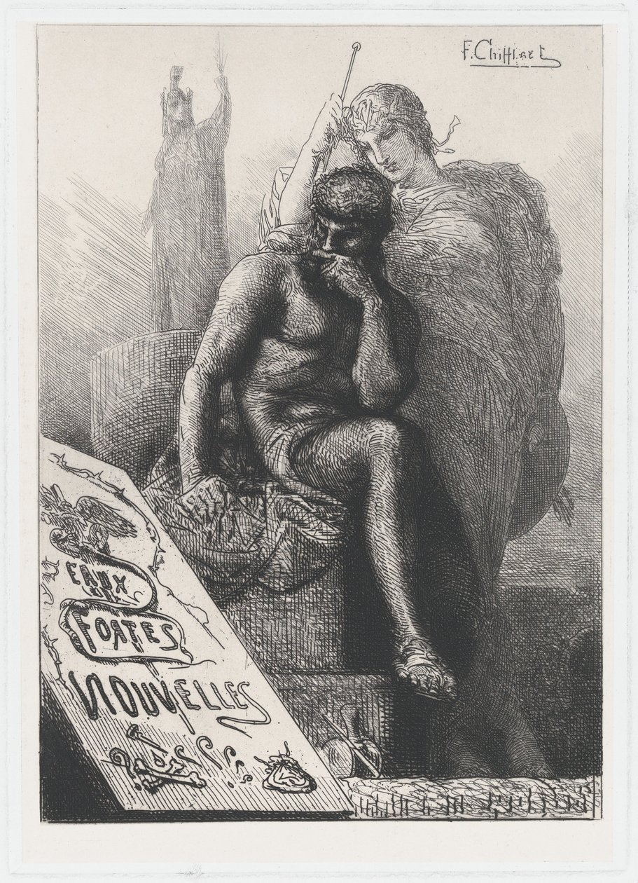 Eaux Fortes Nouvelles, 1876 de Francois Nicolas Chifflart