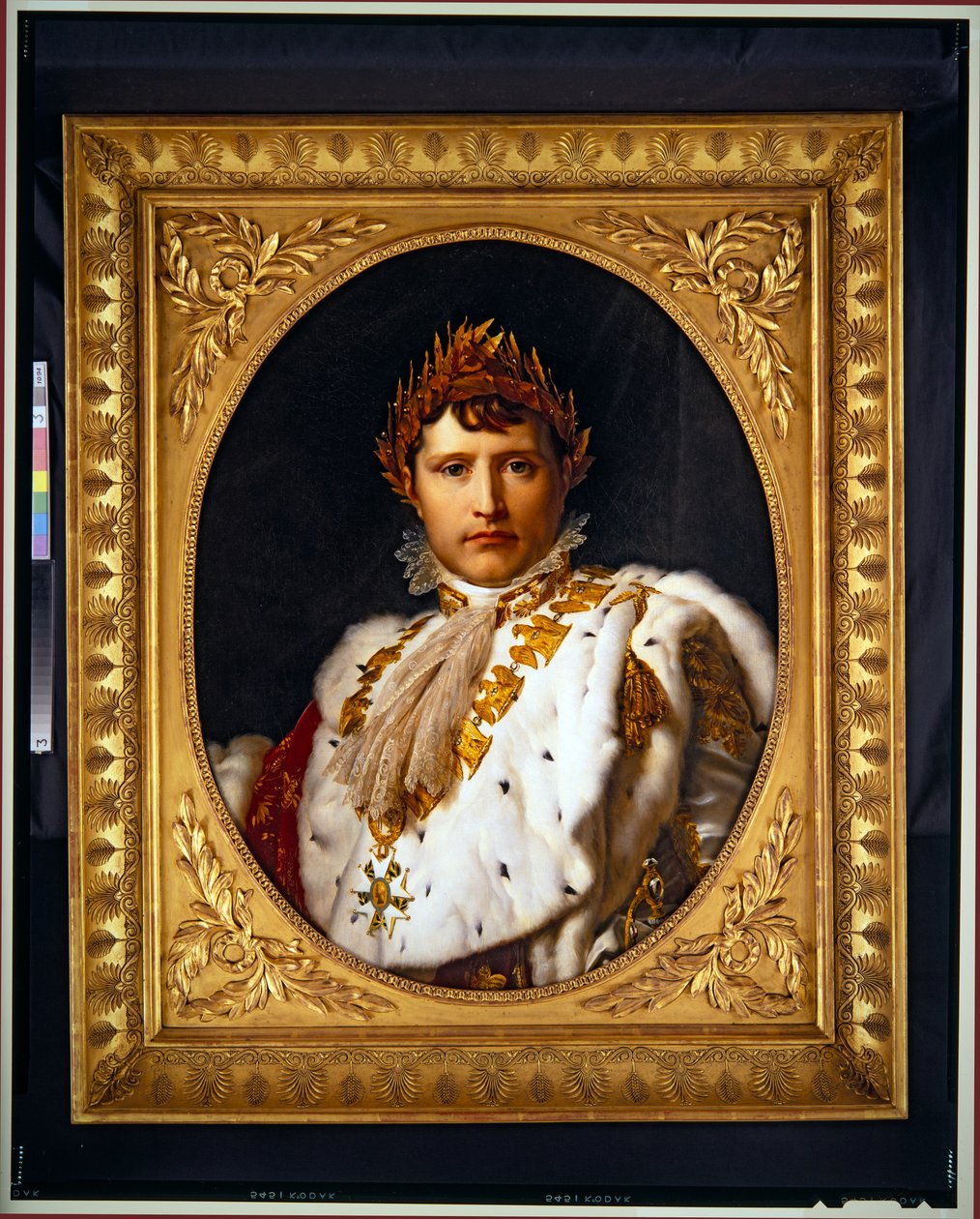 Retrato de Napoleón, sin fecha (óleo sobre lienzo, oval) de Francois Pascal Simon Baron Gerard