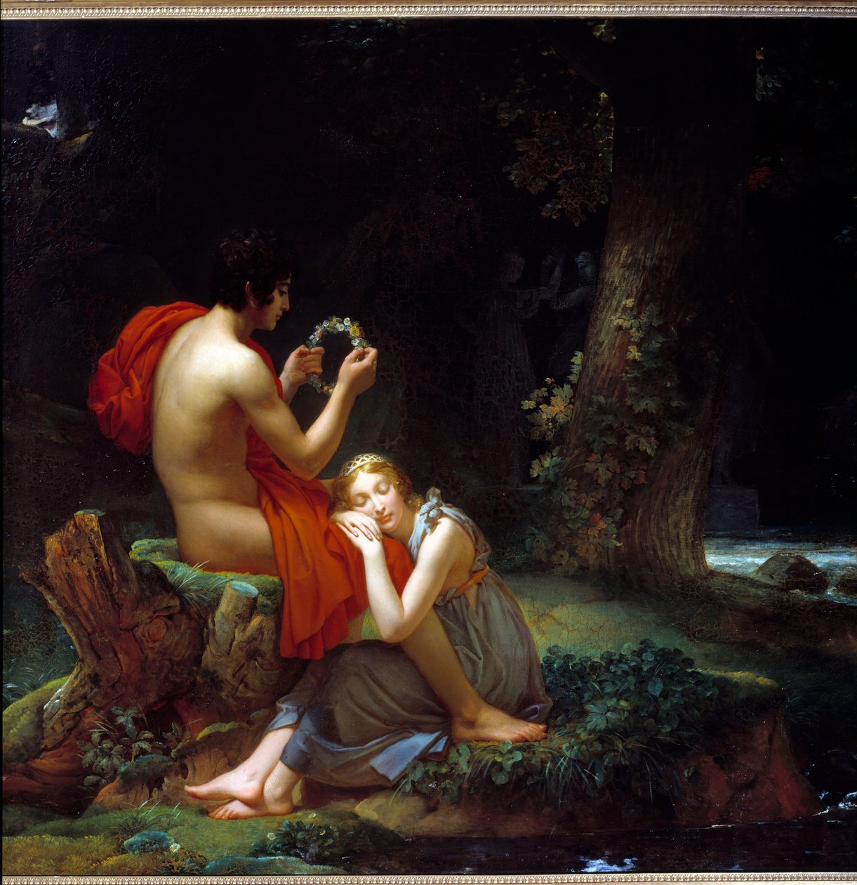 Dafnis y Cloe de Baron François Pascal Simon Gérard