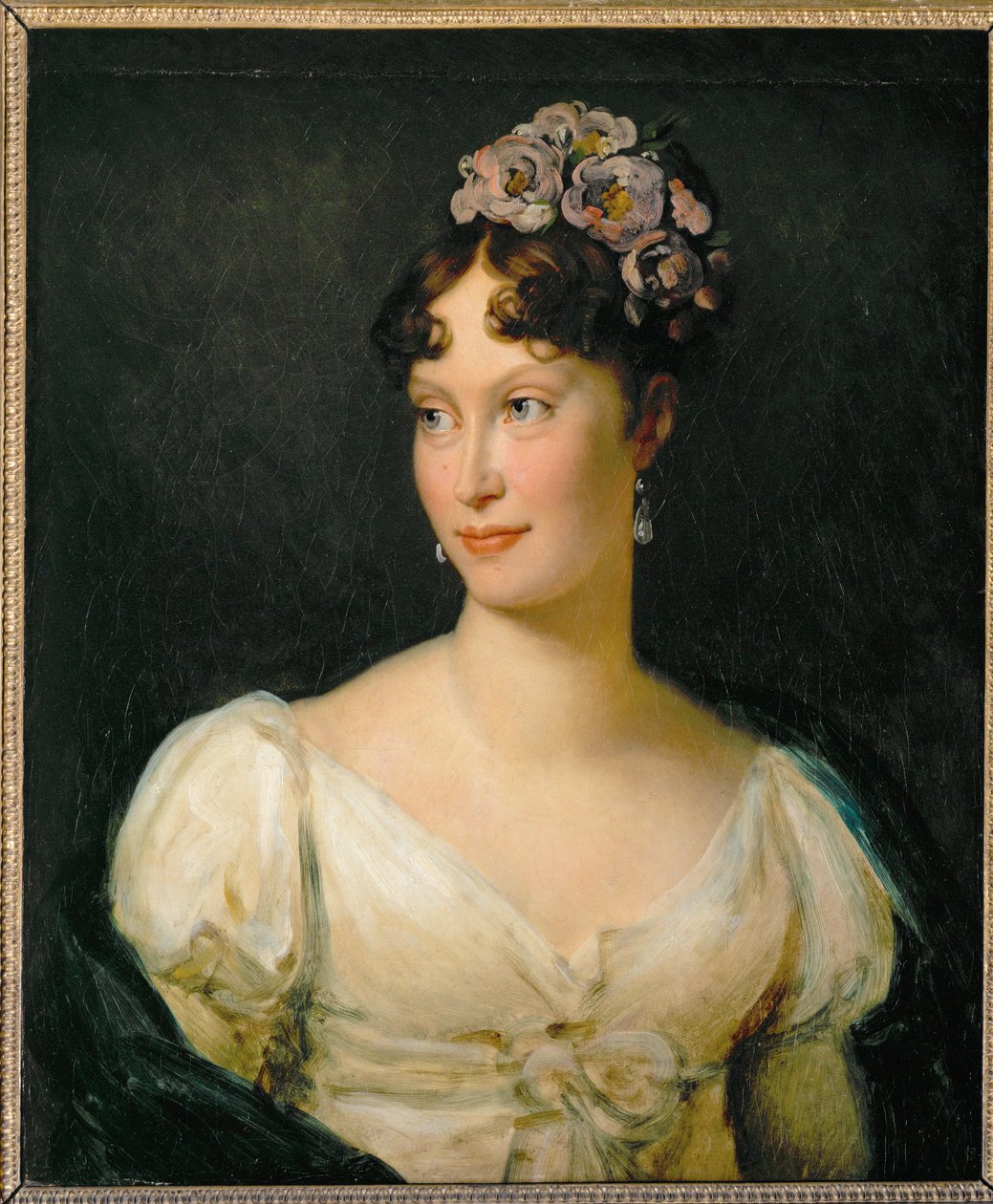 Emperatriz María Luisa, segunda esposa de Napoleón I, hija del emperador Francisco I de Austria ... de Francois Pascal Simon Baron Gerard