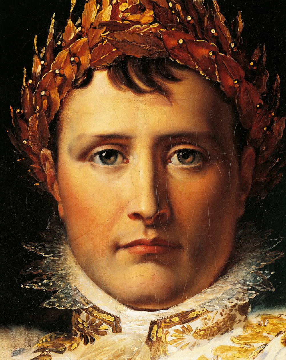 Napoleón Bonaparte en ropas de emperador, circa 1805, era napoleónica, Francia de Baron François Pascal Simon Gérard