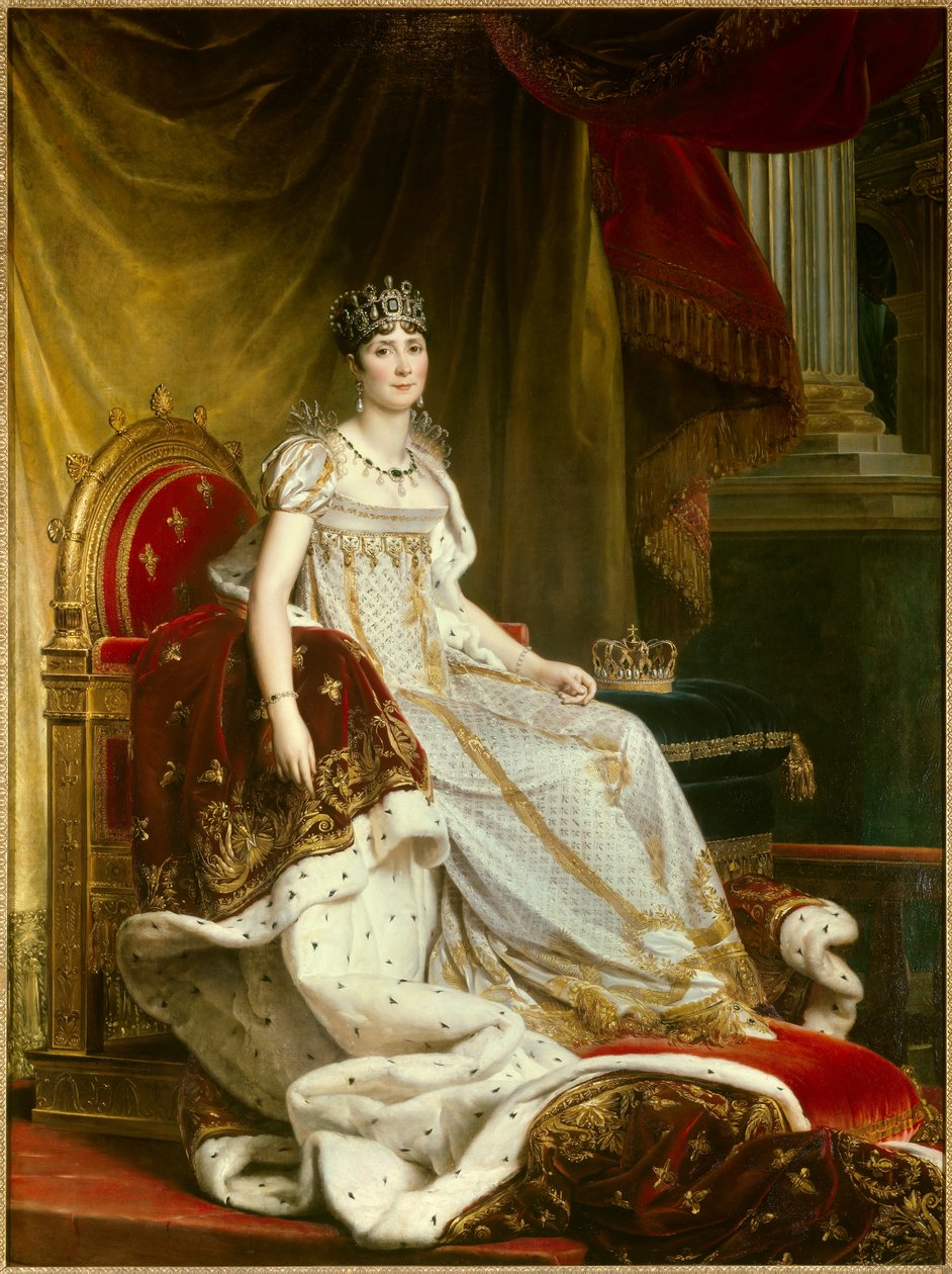 Retrato de la emperatriz Josefina de Beauharnais (1763-1814) en traje de coronación de Baron François Pascal Simon Gérard