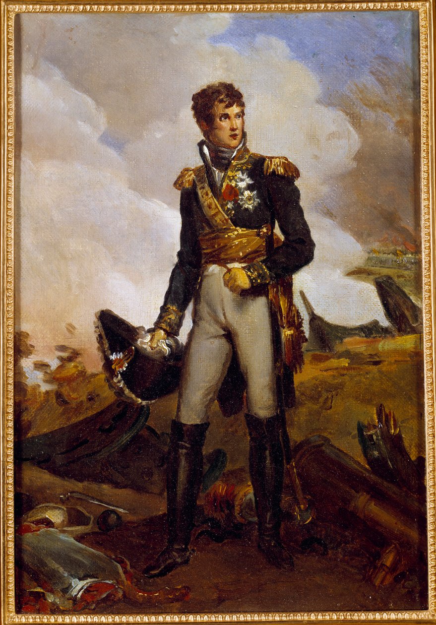 Retrato de pie de Jean Lannes, Duque de Montebello, mariscal del Imperio de Baron François Pascal Simon Gérard