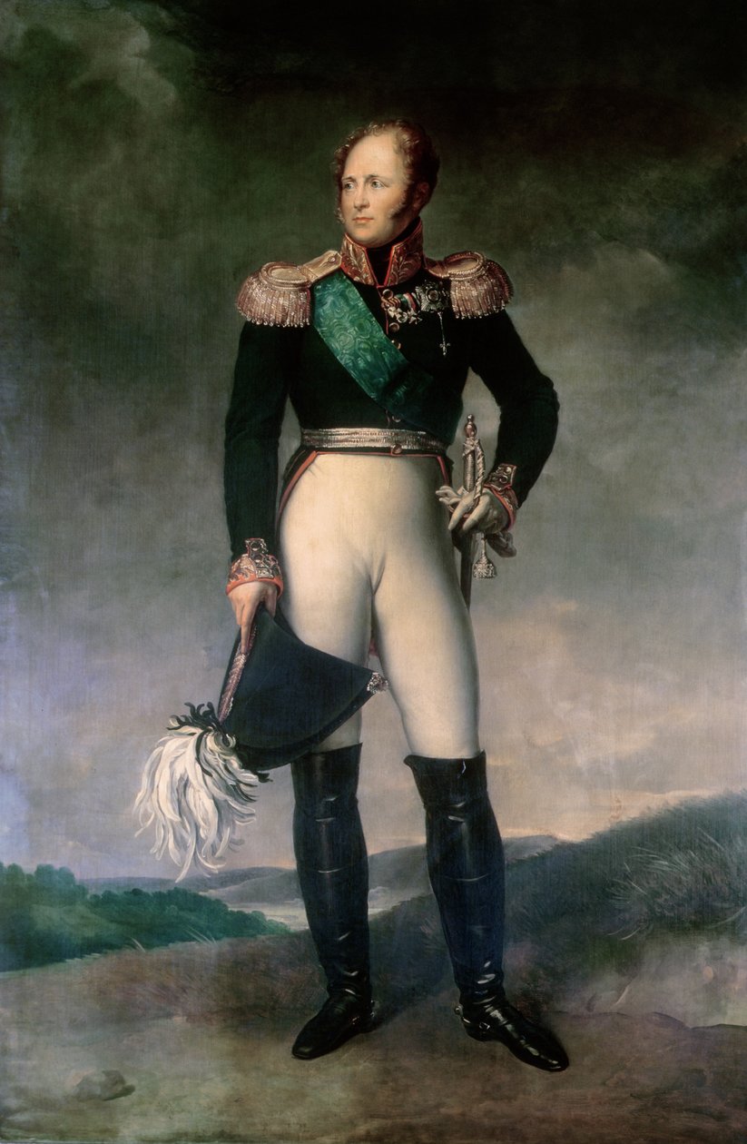 Alejandro I de Rusia de Francois Pascal Simon Gerard