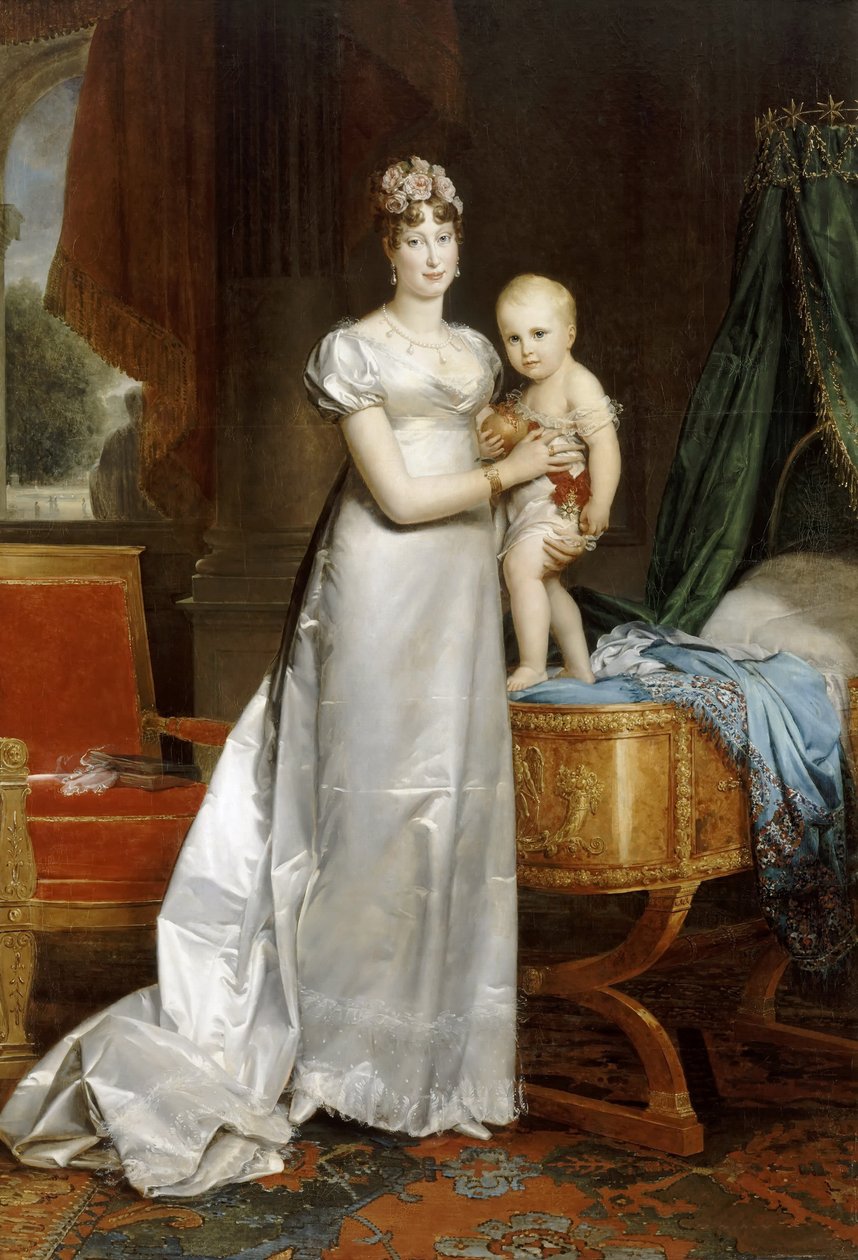 Emperatriz María Luisa con el Rey de Roma de Francois Pascal Simon Gerard