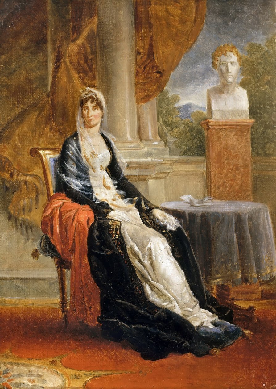 María Letizia Buonaparte, nacida Ramolino 1750-1836 de Francois Pascal Simon Gerard