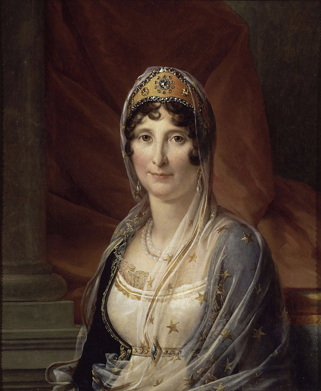 Retrato de Maria Letizia Ramolino Bonaparte 1750-1836, madre de Napoleón Bonaparte, ca 1804 de Francois Pascal Simon Gerard