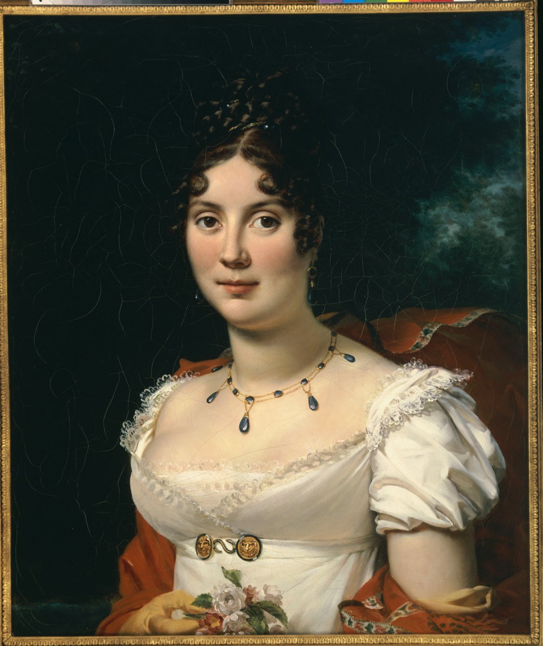 Retrato de una dama de Francois Pascal Simon Gerard