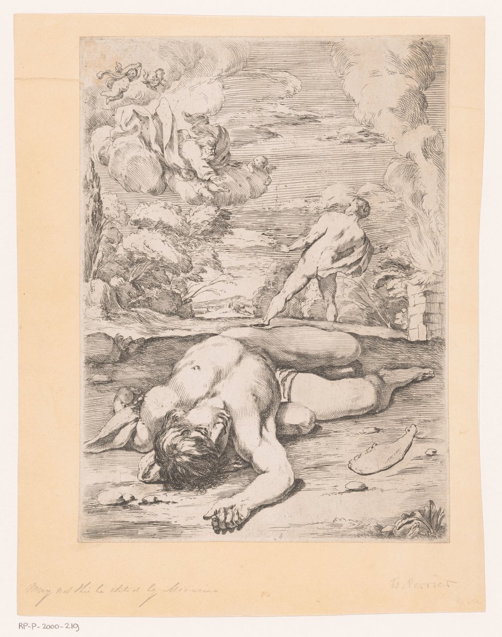 Caín mata a Abel de Francois Perrier