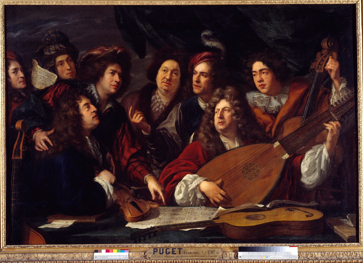 Reunión de músicos de Francois Puget