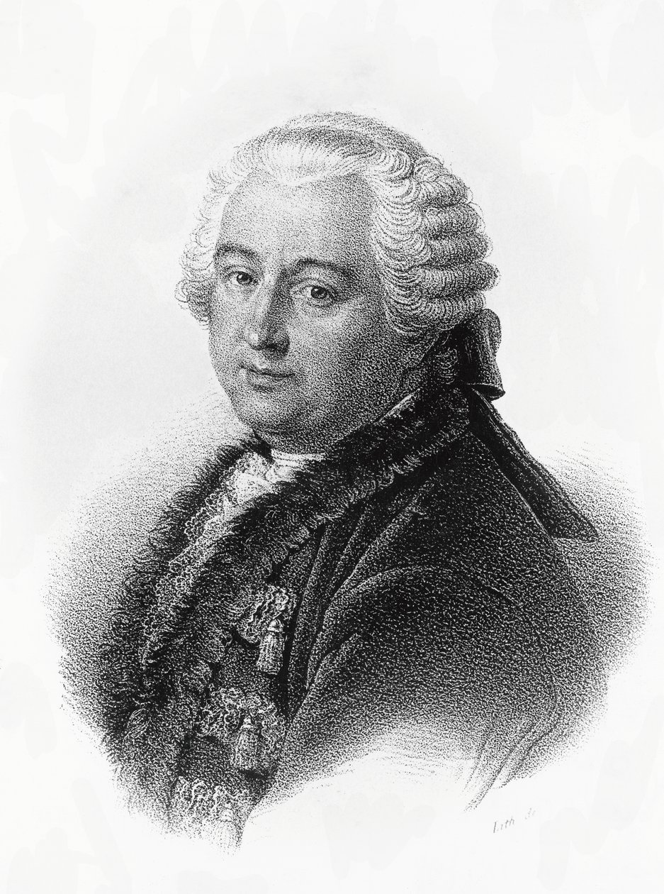 Retrato de Claude-Adrien Helvetius (1715-1771), escritor y filósofo francés, grabado por François-Seraphin Delpech (1778-1825) de Francois Seraphin Delpech