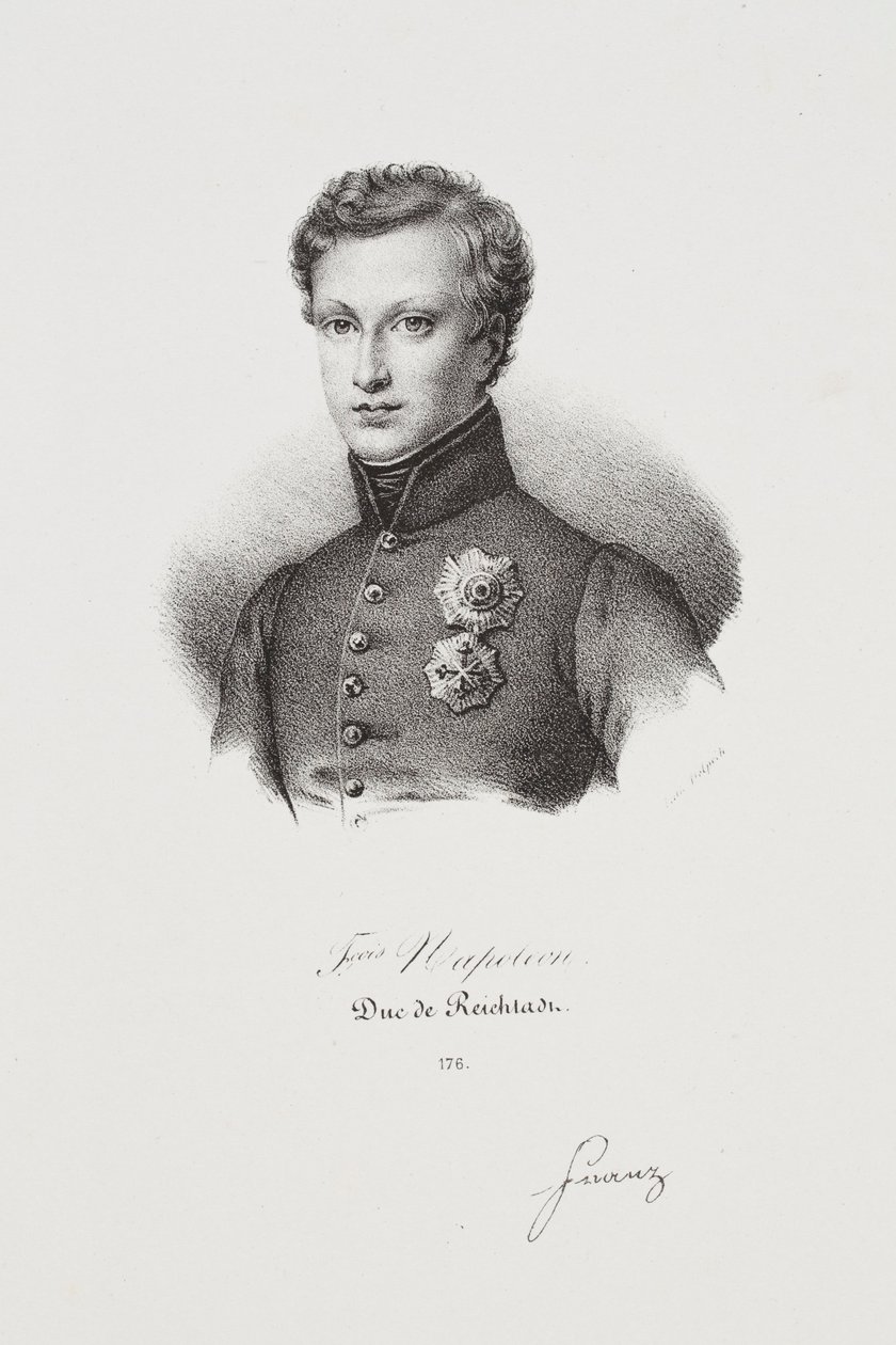 Retrato de Napoleón II de Francois Seraphin Delpech