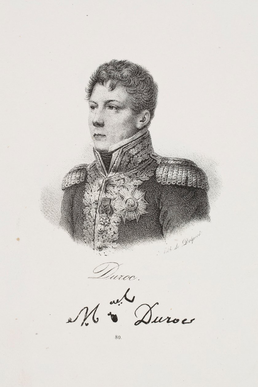 Retrato del general Géraud Christophe Michel Duroc de Francois Seraphin Delpech