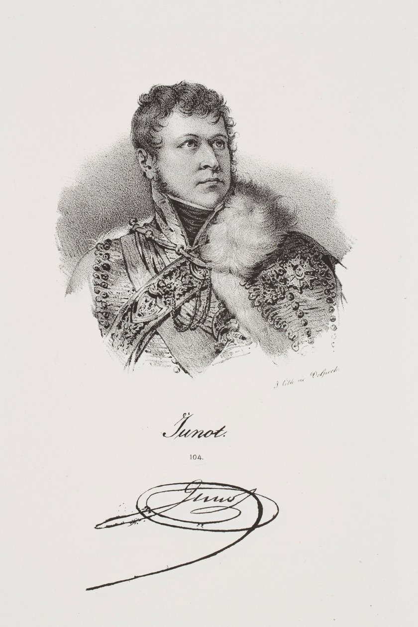 Retrato del general Jean-Andoche Junot de Francois Seraphin Delpech
