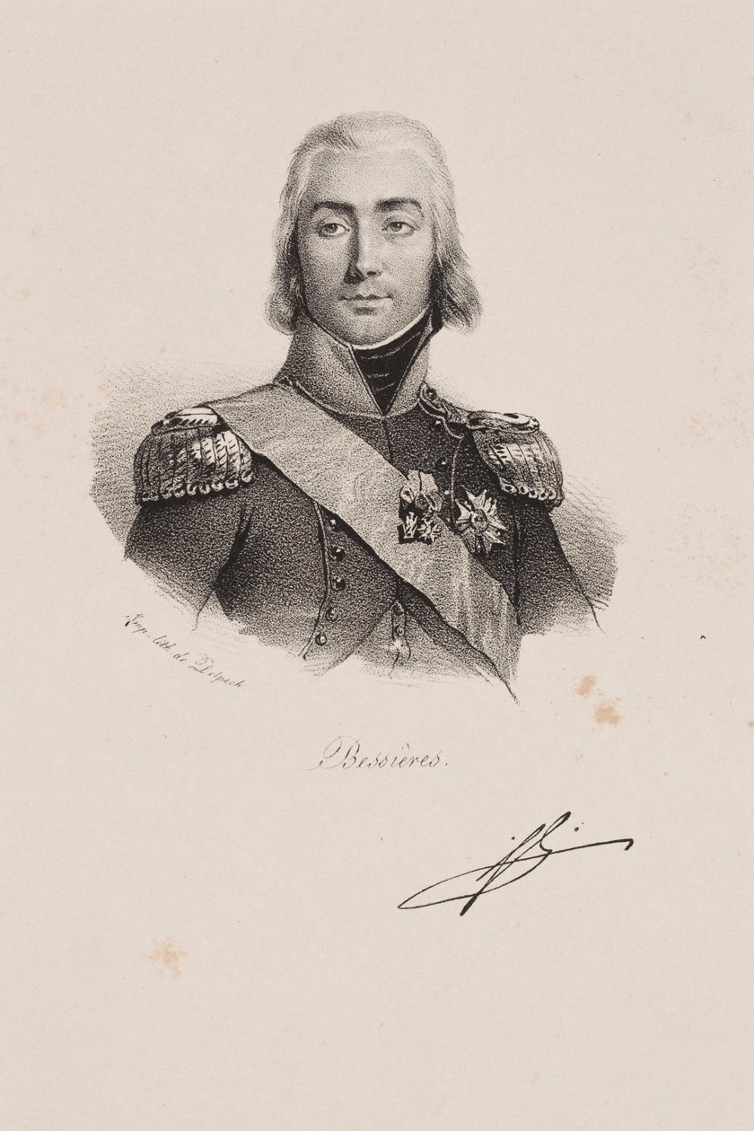 Retrato del mariscal Jean-Baptiste Bessières de Francois Seraphin Delpech