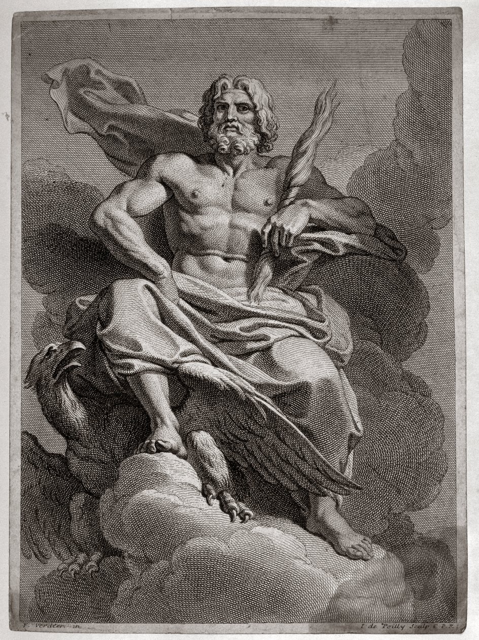 Júpiter (Zeus), por François Verdier (1651 - 1730) de Francois Verdier