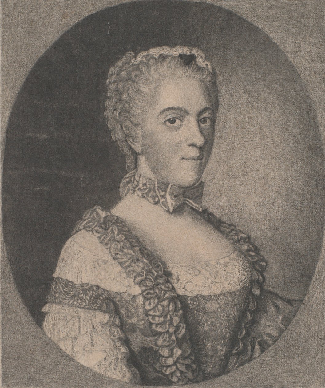 Retrato de Mme. Anne-Henriette de Francia, 1750 de Francois Xavier Vispre