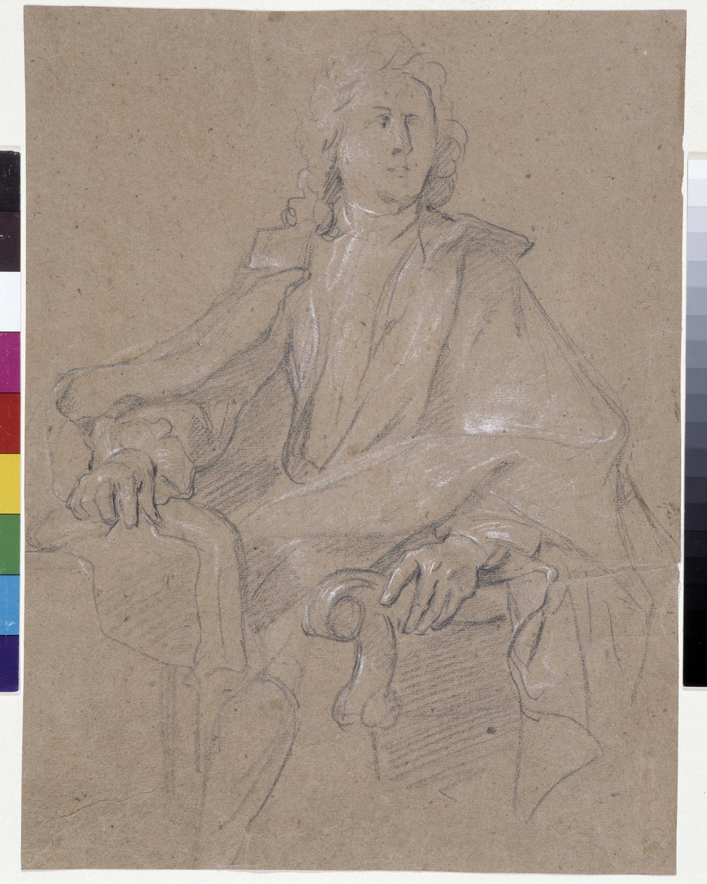 Retrato de Jules Hardouin Mansart (1645-1708) de Francois de Troy