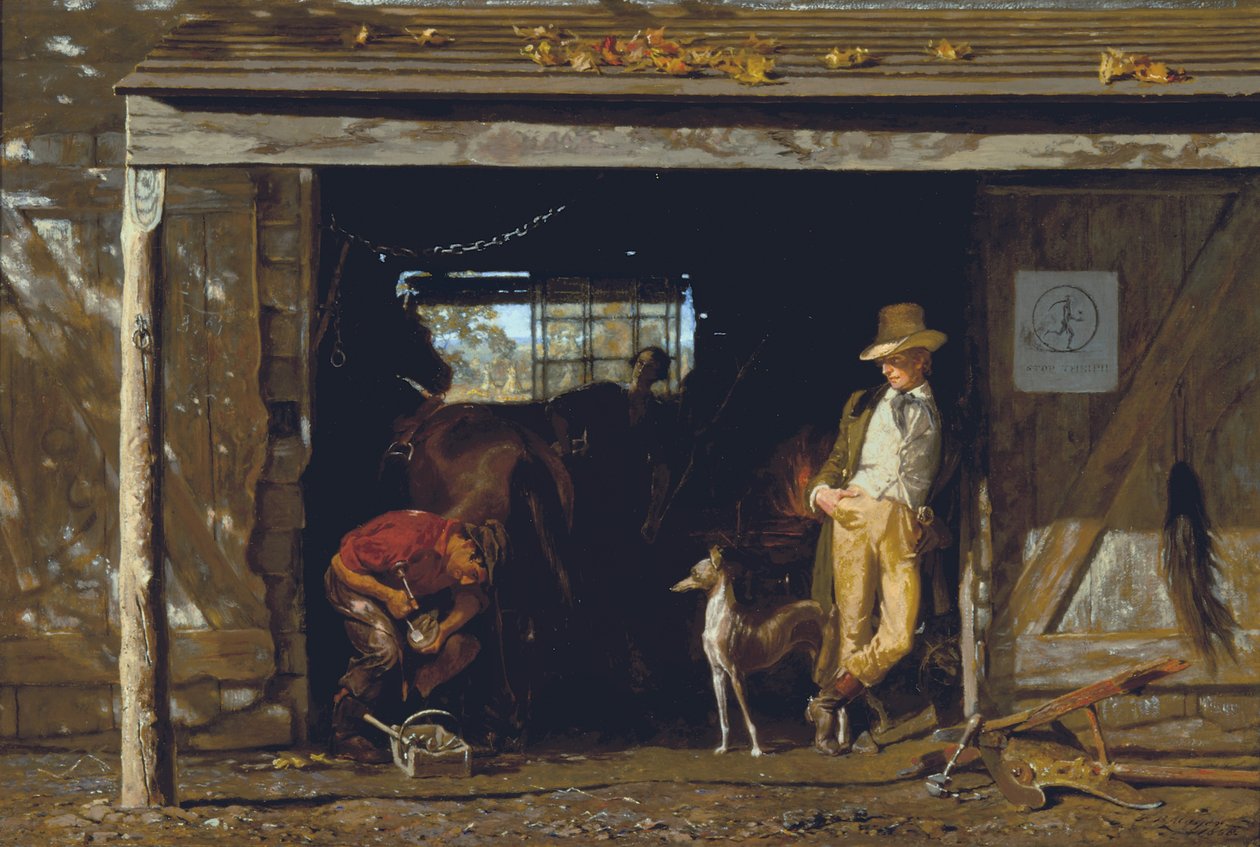 Ocio y trabajo, 1858 de Frank Blackwell Mayer