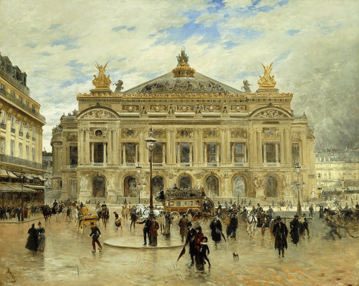La Ópera, París de Frank Myers Boggs