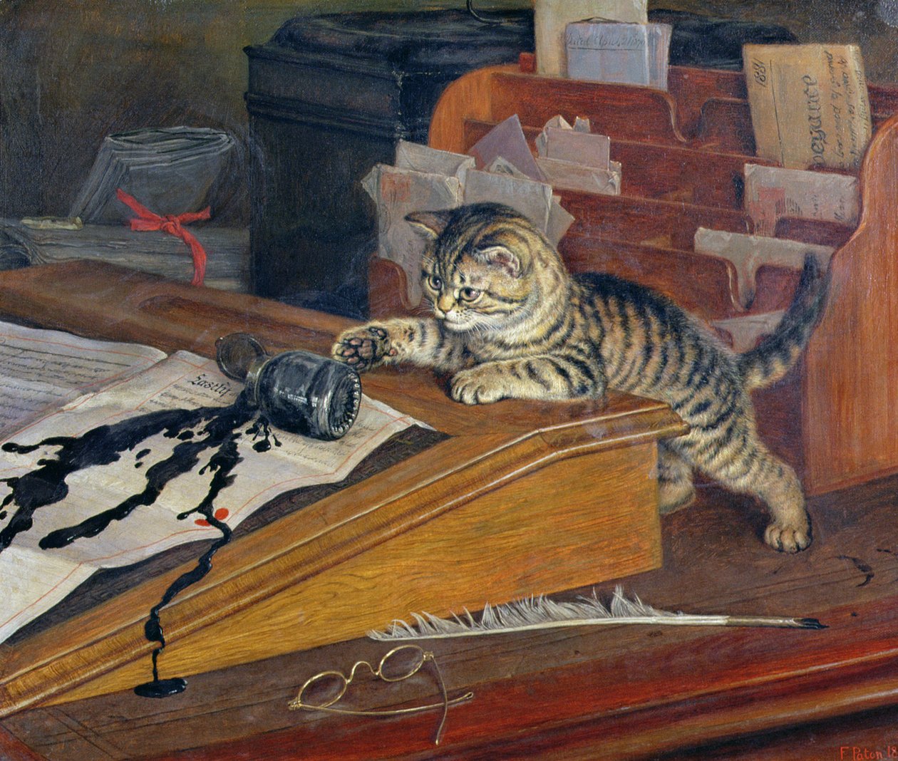 Testifica mi Acto y Hecho, (1882) de Frank Paton